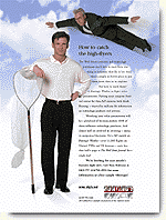 SkyTV High Flyer Print Ad