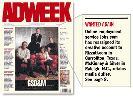 Adweek - Rizzuti's Back on the Jobs.com