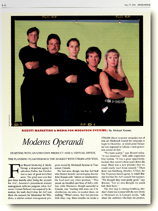 Plan of the Year Article Page 1